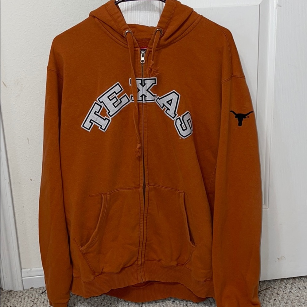 🧡VTG🧡Texas Longhorns zip up hoodie!!!